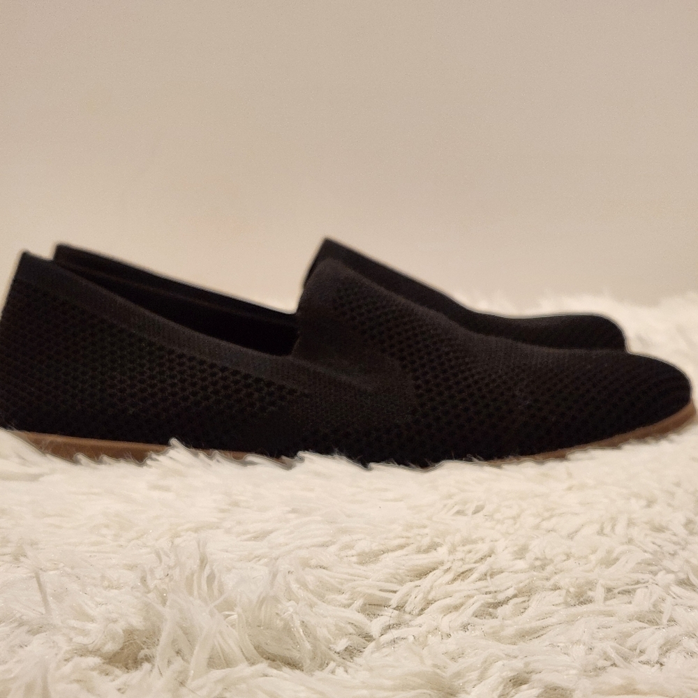🍀Lucky Brand Mesh Flats Size 8.5 Black - Picture 4 of 13